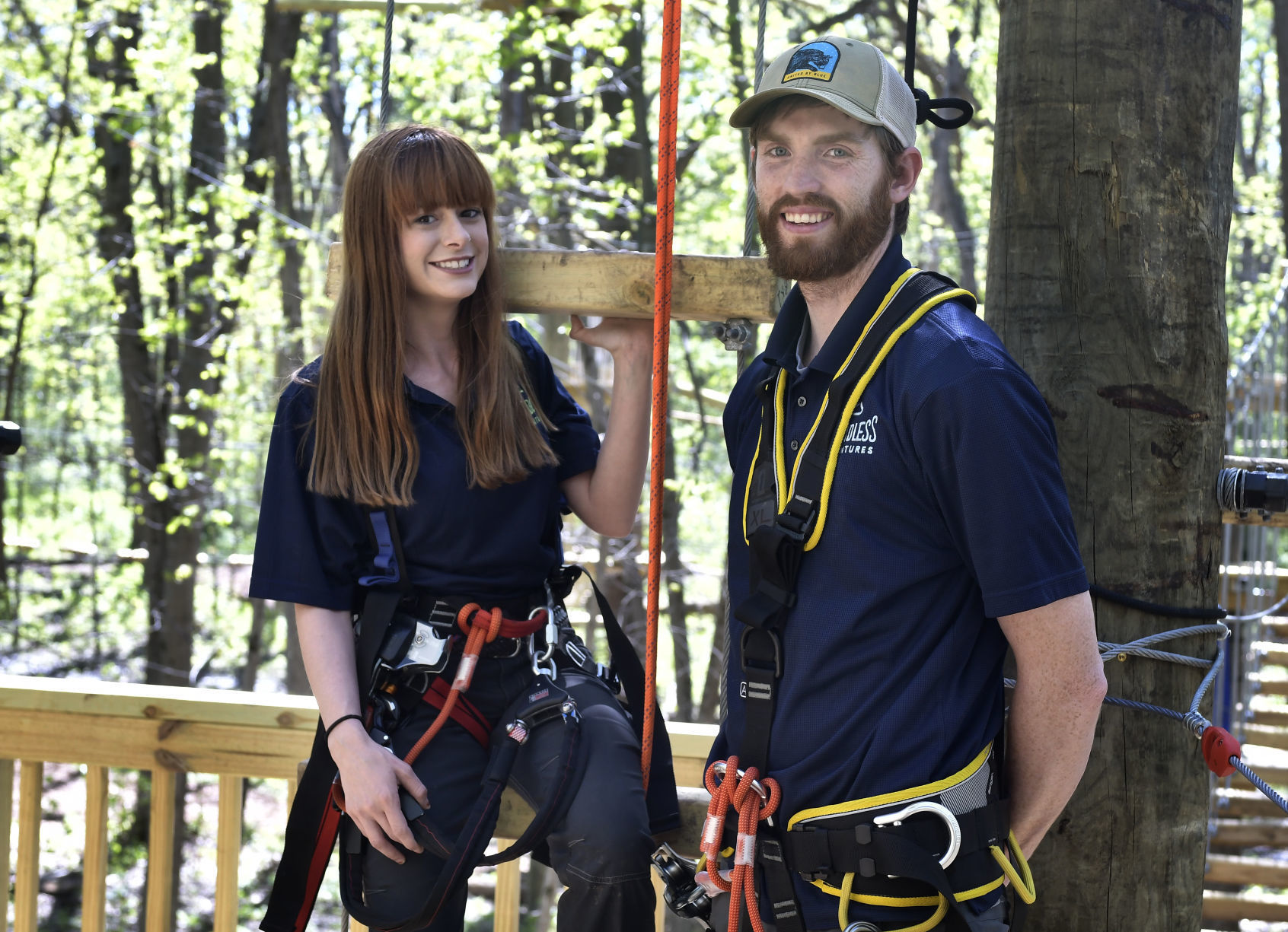 LIZ ON THE ROPES